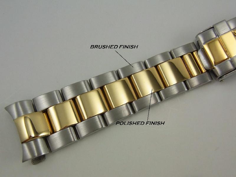 rolex submariner two tone bracelet